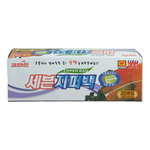 세븐지퍼백-소 18*22 20매
