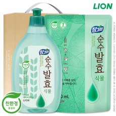 친환경)참그린식물500용기 식물300리필(2종)