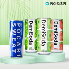 명:  포카리스웨트 240ml 12개 / 데미소다 240ml 3종    데미소다 애플 * 6개  청포도 * 6개, 피치 * 6개
