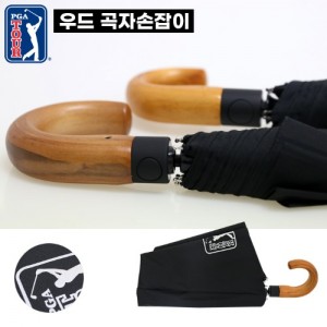 PGA 2단자동 블랙우드핸들