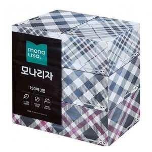 모나리자 벨라지오 각티슈 150매 3입