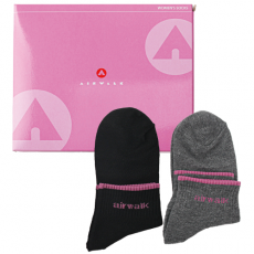 에어워크숙녀양말2족세트