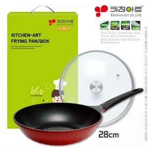 키친아트 다이아몬드궁중팬28 유리뚜껑(2종) (상품코드 : KFP0037)