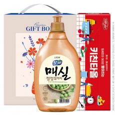 (친환경)참그린매실500용기 빨아쓰는키친타올(2종)