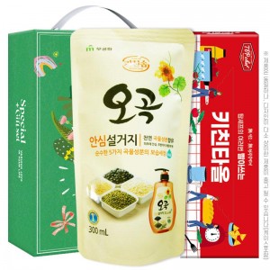 무궁화 오곡안심설거지 빨아쓰는키친타올(2종)