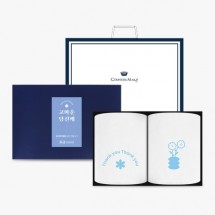 송월 캔디코튼 Thank U 2매 선물세트