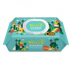 [행복이오는집] 캡형 물티슈 70매