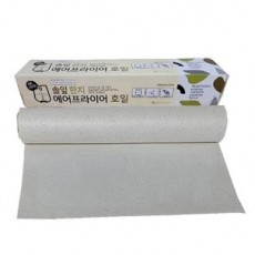 [솔잎한지] 에어프라이어 호일 25cm x 5M