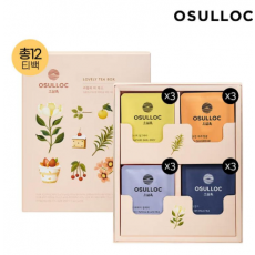 (박스단위만구매가능)오설록 러블리 티박스 4종(12입)