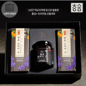 [청숨] 홍삼 발효 도라지 고 1호세트