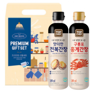 탑셰프 간장2종(전복,홍게)