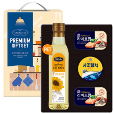 탑셰프페트해바라기유 사조참치 라이트팜2P(4종)