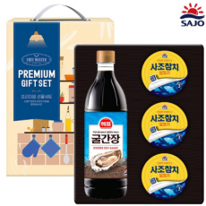 사조 간장혼합세트3-1호(참치3개,굴간장)