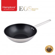 [Hamptons]독일햄튼 EOS스텐 인덕션 코팅 궁중팬 28CM(HTEF-28W)