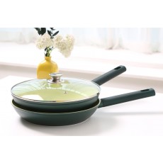 [이잼쿡] 아보카도 세라믹코팅 프라이팬3종세트(28cm)