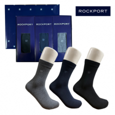 [락포트] 남성 캐쥬얼 중목양말 3족세트