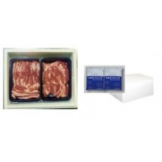 [동화정육]  한돈 바베큐세트 1호 1kg (삼겹살/목살)