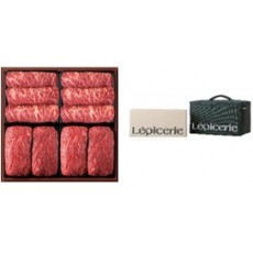 [롯데백화점] 1+등급 한우 프리미엄 선물세트 1호 1.2kg (등심/등심/불고기/불고기)