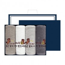 2026년 병오년 송월타올 붉은 말 자수 4p