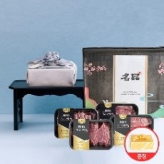 [투뿔S] 1++한우 선물세트 4호(꽃등심300g+부채살300g+불고기300g+국거리300g)