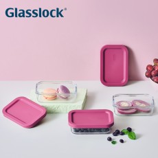 [글라스락] 비바 마젠타 이지오픈 3조 세트