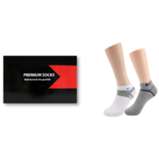 [나이키]남녀혼합 단목 스포츠양말 2족 세트(색상선택)