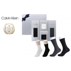 [캘빈클라인] 신사 숙녀 혼합 양말4족 세트(프리미엄라인)
