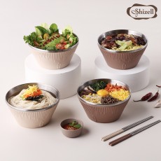 러반 포케볼8PCS포케볼18cm-4pcs, 젓가락-4pcs