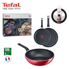 [테팔] IH 스타트 앤쿡 20+24+궁중팬28+멀티뚜껑(블랙)