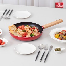 이태리 로시 IH투톤레드 후라이팬 26
