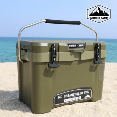 [노르딕 캠프] 어반 쿨러 아이스탱크 (카키) (26L)