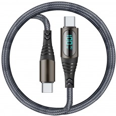 [엑스트라] C to C 100W LCD 고속충전 케이블 1.5m